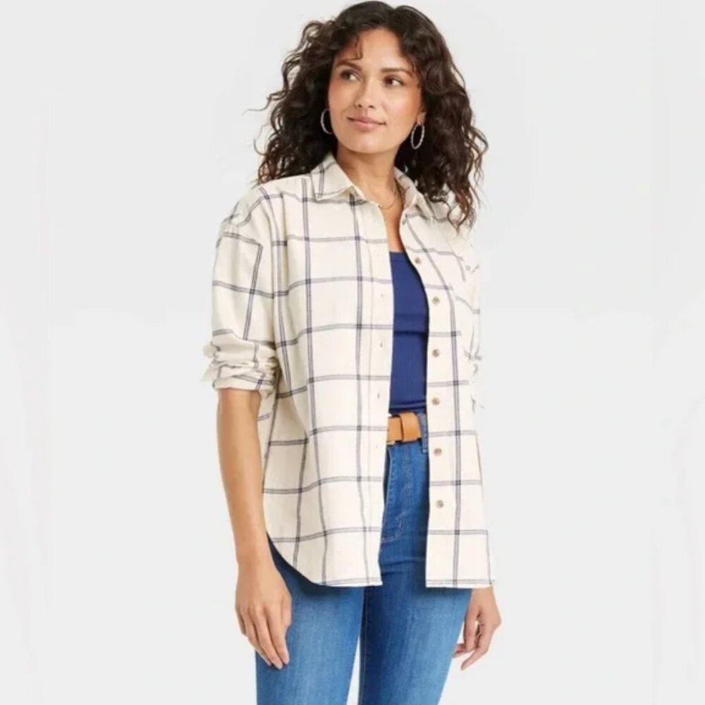 Universal Thread Flannel Button-Down Shirt